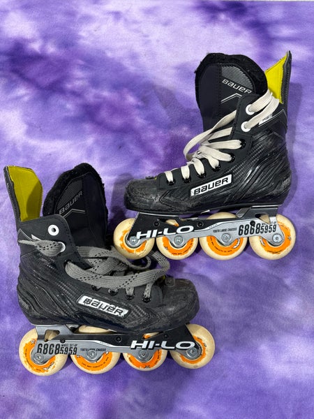 Junior Bauer RS Inline Skates Regular Width Size 1 (Used)