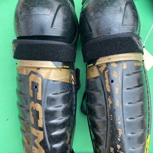 Senior CCM Tacks AS-V Pro Shin Pads 13" (Used)
