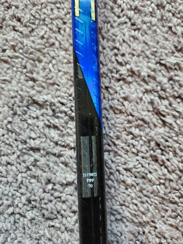 Senior Bauer Nexus Sync Left Hand Hockey Stick Pro Stock (Used) with P89 curve.