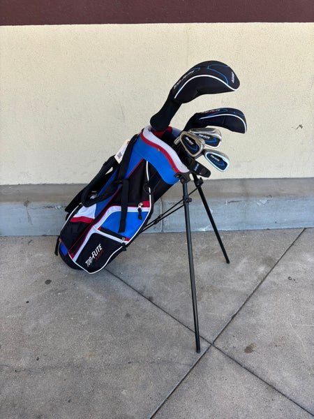 Junior Top Flite Junior 6 Club Set Left Hand Junior Flex (Ages 9-12)