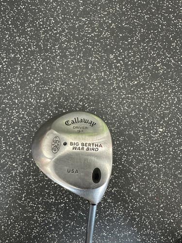 Used Callaway BIG BERTHA WAR BIRD Mens Driver RH 9.0 Degree 11849-S000030288