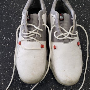 Used Under Armour Jr Golf Shoes White Junior 04 11849-S000030277