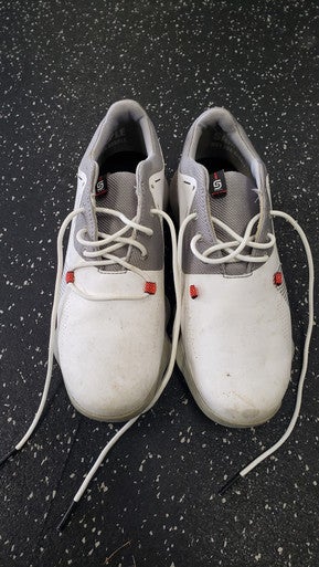 Used Under Armour Jr Golf Shoes White Junior 04 11849-S000030277