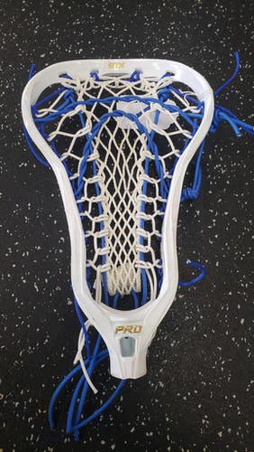 Used STX CRUX PRO Womens Lacrosse Head White 11849-S000030267