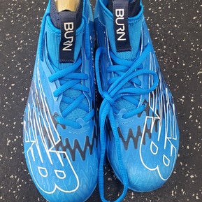 Used New Balance BURN LAX Cleats Womens Royal Blue Senior 6 11849-S000030268
