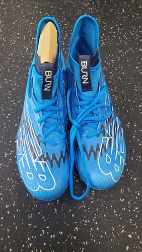 Used New Balance BURN LAX Cleats Womens Royal Blue Senior 6 11849-S000030268