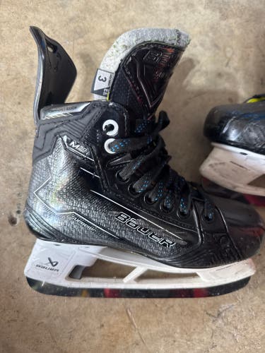 Bauer Supreme M50 Pro Hockey Skates Extra Wide Width  Size 3 (Used)