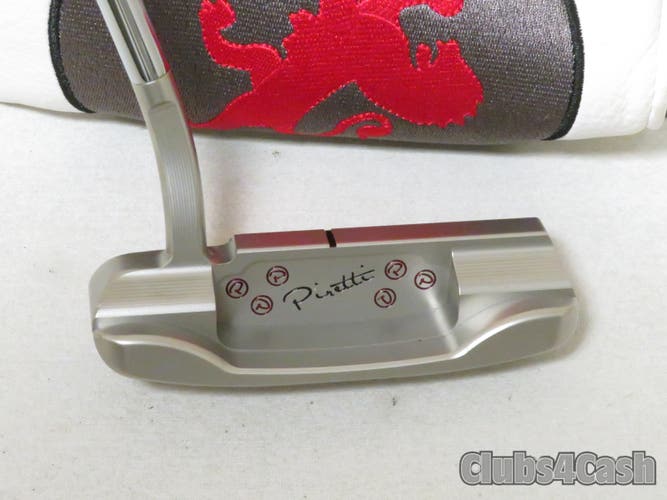 Piretti Premier Series Potenza 1.5 Putter 35" +Cover .. Shop Wear