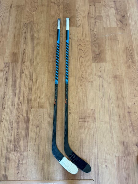 2 Intermediate Warrior Covert QR5 20 Left Hand 70 Flex Hockey Stick W28 (Used)