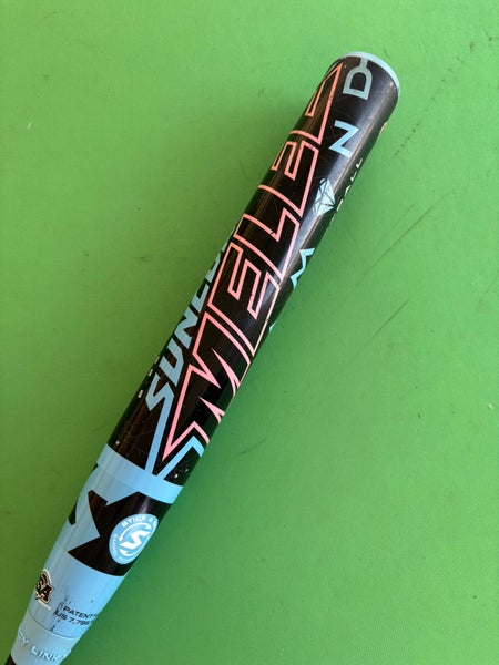 Black Suncoast Melee Diamond Bat (-7) Composite 26.5 oz 34" (Used)