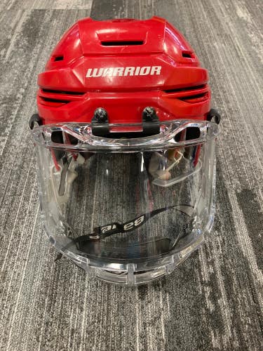 Red Medium Warrior Alpha One Pro Helmet (Used)