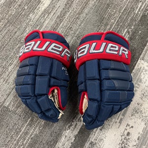 Bauer Nexus 2N Gloves | Senior  14" Pro Stock | Boone Jenner/Blue Jackets