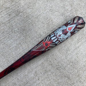 2023 DeMarini Voodoo One Alloy Bat USABat Certified (-11) Alloy 17 oz 28" (Used)