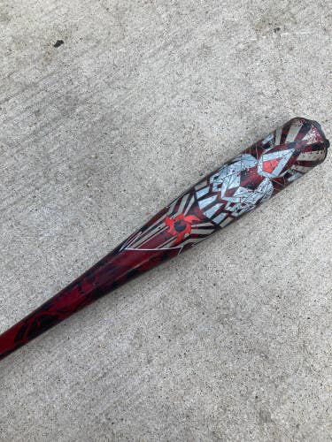 2023 DeMarini Voodoo One Alloy Bat USABat Certified (-11) Alloy 17 oz 28" (Used)