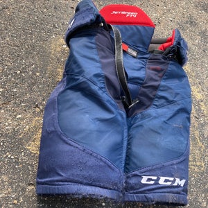 Blue Junior Large CCM Jetspeed FT4 Hockey Pants (Used)