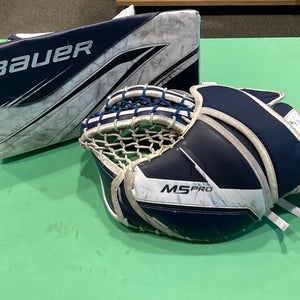 Used Senior Bauer Regular Goalie Glove & Blocker | M5 Pro Glove, X5 Pro Blocker