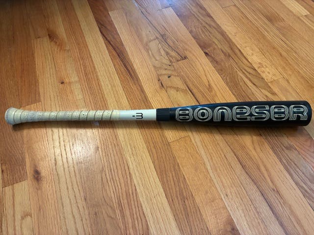 2024 Warstic Bonesaber Hybrid Black Cobra Edition, BBCOR Certified Bat (-3) 27 oz 30" (Used)