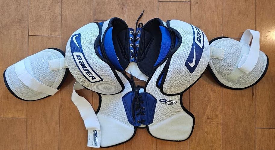 Large/Extra Large Senior Bauer Pro Series SP Pro Defender Shoulder Pads Pro Stock (Used)