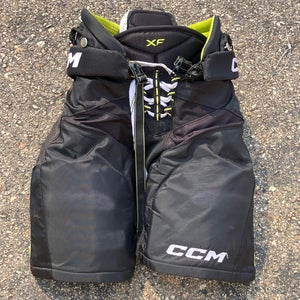 Black Junior Large CCM XF Hockey Pants (Used)