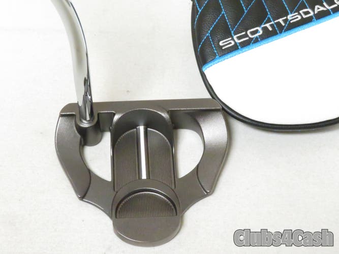 Ping Scottsdale Craz-e Putter Black Dot Straight 34" +Cover .. Shop Wear