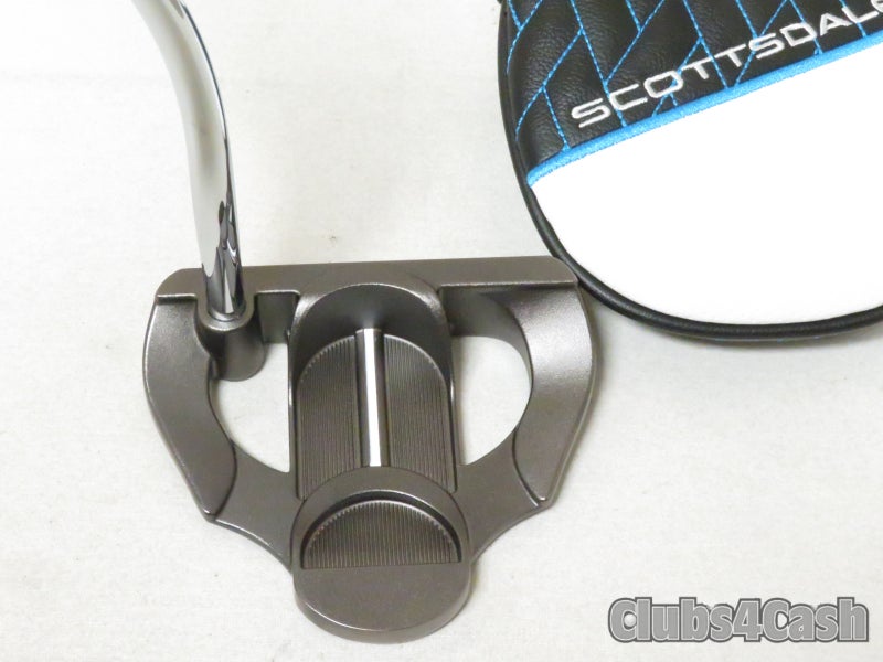 Ping Scottsdale Craz-e Putter Black Dot Straight 34" +Cover .. Shop Wear