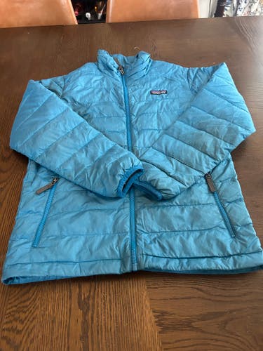 Blue Kids Unisex Large Patagonia Jacket (Used)