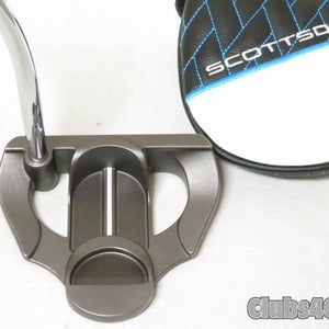Ping Scottsdale Craz-e Putter Black Dot Straight 36" +Cover .. Shop Wear