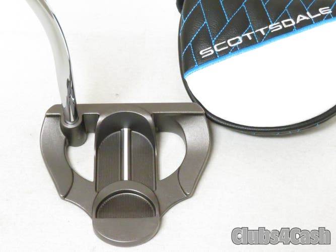 Ping Scottsdale Craz-e Putter Black Dot Straight 36" +Cover .. Shop Wear