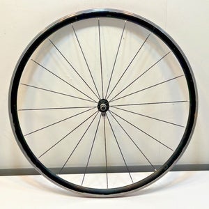 Vuelta 20-Bladed Spoke Handbuilt Lightweight Black Aluminum 700C Front Wheel