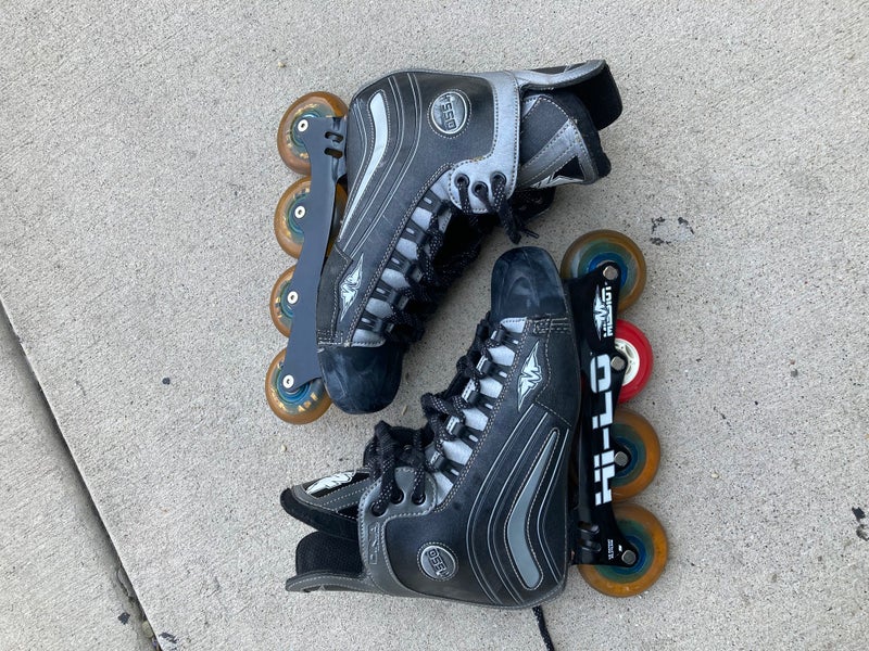 Senior Mission Helium 550 Inline Skates Regular Width Size 10 (Used)