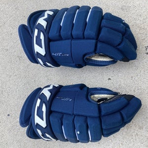 Blue Senior CCM 4R Lite Gloves 14" (Used)