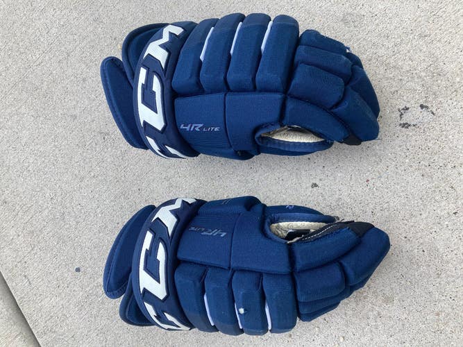 Blue Senior CCM 4R Lite Gloves 14" (Used)