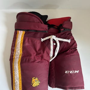 Used Maroon Senior Large CCM HP45 Pro Stock Hockey Pants