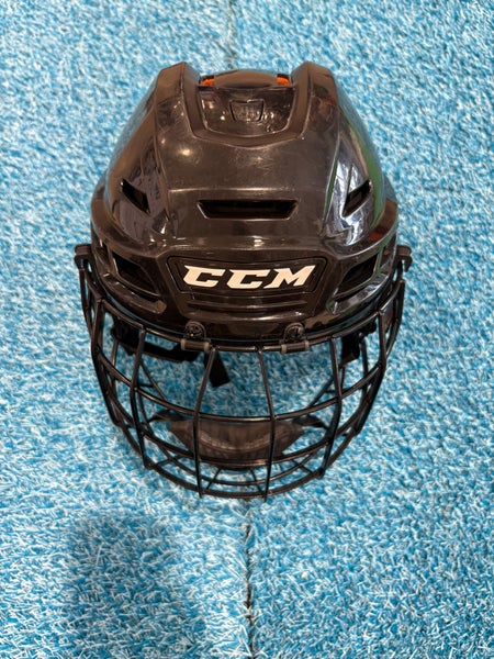 Black Medium CCM Tacks 710 Helmet (Used)