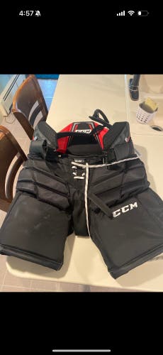 Intermediate Large 2021 CCM Axis 1.9 Hockey Goalie Pants (Used)
