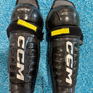 Junior CCM AS 580 Shin Pads 11" (Used)