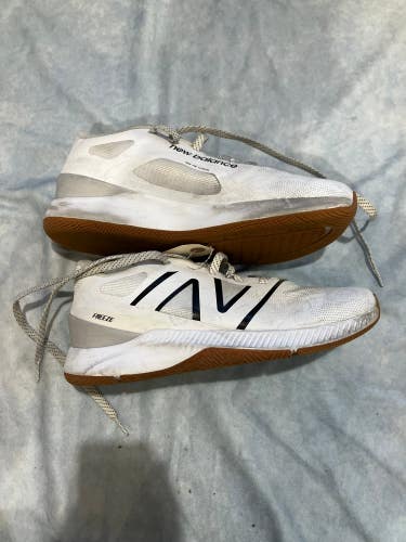 White New Balance Freeze Turf Shoes Size 8.5