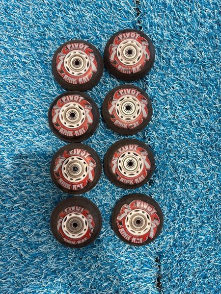 RinkRat Pivot 68m 84a Wheels | 8-Pack (Used)