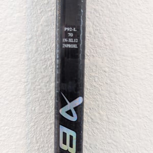 Bauer NEXUS 2NPRO Hockey Stick Left P92 70 flex Int D1 Pro Stock- dressed as TRACER