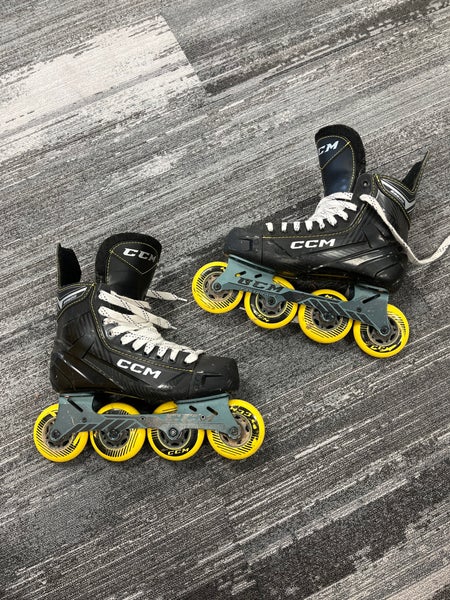Senior CCM Super Tacks 9350 Inline Skates Regular Width Size 6 (Used)