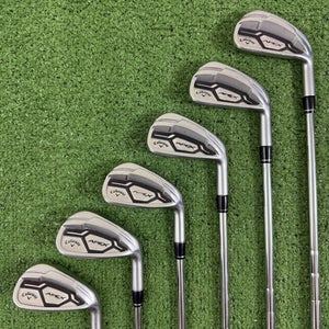 Callaway Apex CF16 16 Iron Set 5-PW KBS Tour-V 100 Regular Flex Right Handed