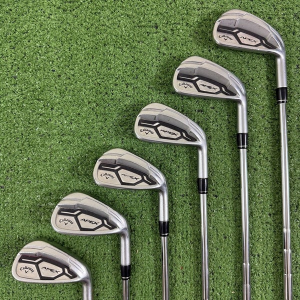 Callaway Apex CF16 16 Iron Set 5-PW KBS Tour-V 100 Regular Flex Right Handed