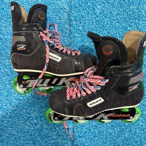 Senior Bauer Supreme RH 4000 Inline Skates Size 12 (Used)