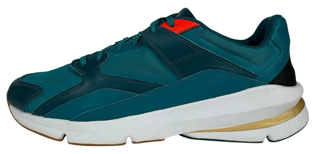 Under Armour Forge 96 Mens Sneakers Size 17 Green Hydro Teal Shoes Kicks New
