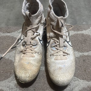 White Men's Size M 14.0 (W 15.0) Nike High Top Alpha Huarache NXT Metal (Used)