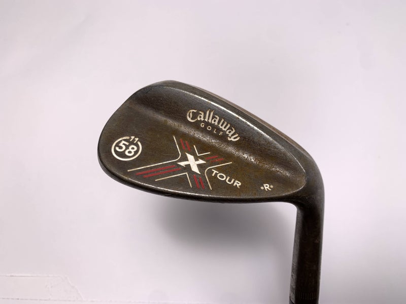 Callaway X Tour Raw Lob Wedge LW 58* 11 Bounce Wedge Steel Mens RH