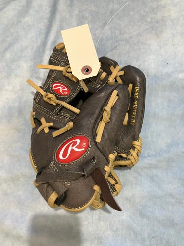 Brown Rawlings Highlight Series RH Infield Baseball Glove 10.5" (Used)