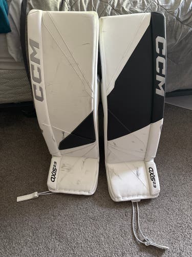 35"  CCM Goalie Leg Pads (Used)