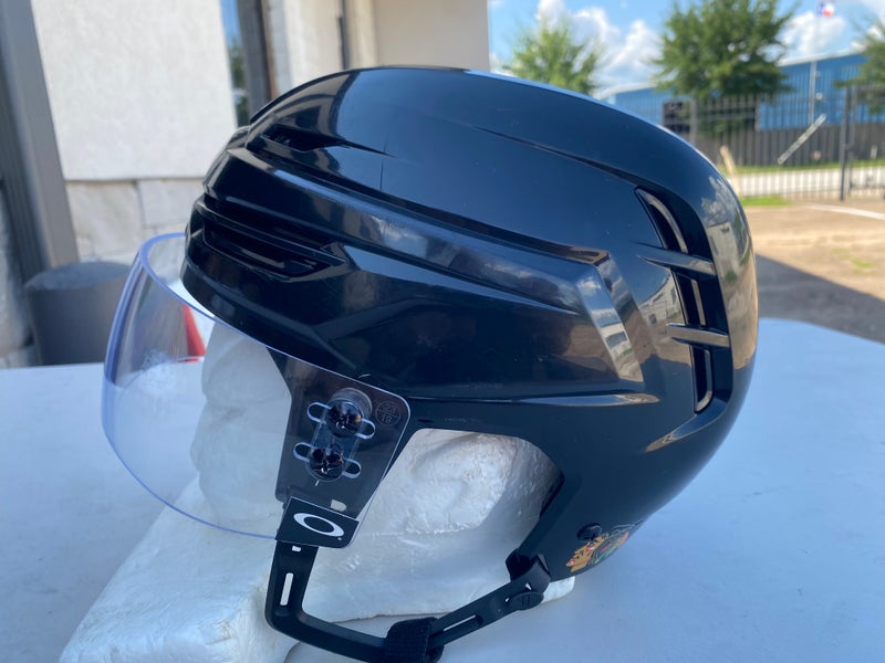 Warrior Alpha One Pro Hockey Helmet Pro Stock Medium Black Visor Combo 63729