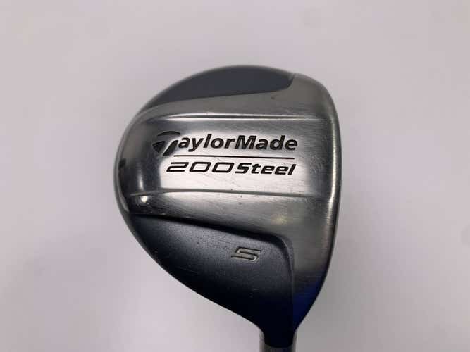 TaylorMade 200 Steel 5 Fairway Wood 18* Lite 60g Ladies Graphite Womens RH